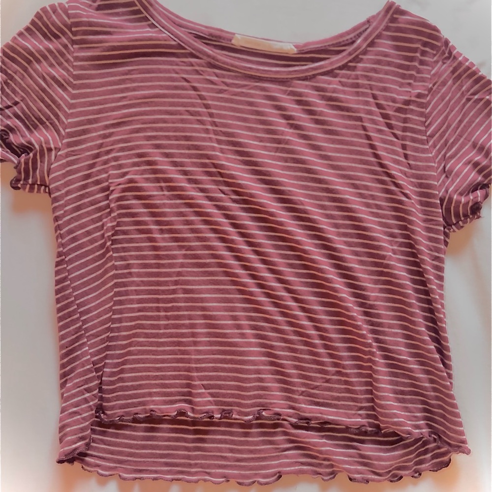 basic striped tee